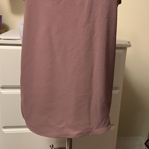 So brand muted plum colored adjustable strap lose fitting cami, small - Picture 5 of 9